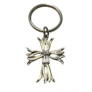 Cross Keychain Metal Pendant